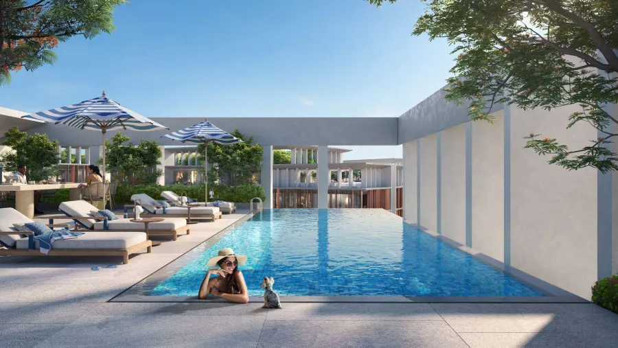 Swimming Pool at Alder in Park Five.