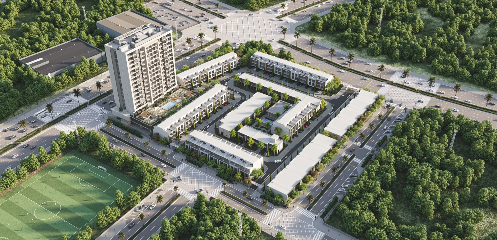 Verdana X, Dubai Investments Park · render 1