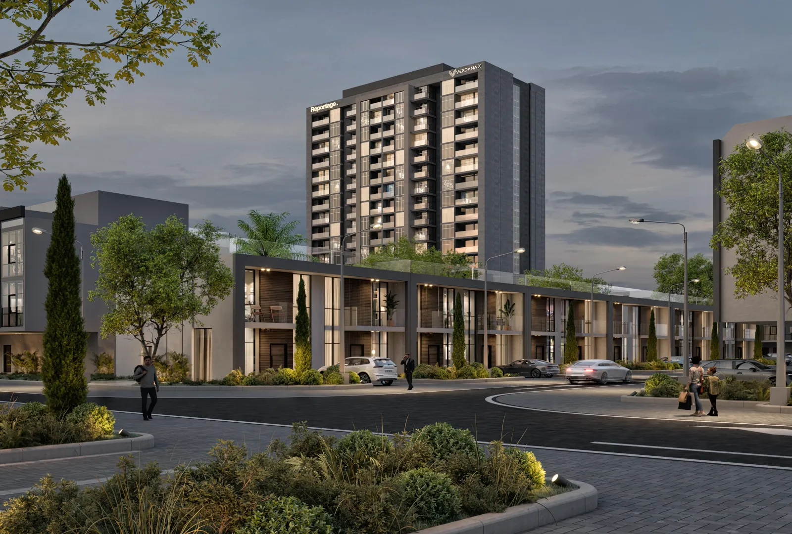 Verdana X, Dubai Investments Park · render 3
