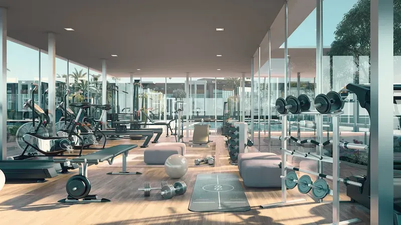 Gymnasium at Verdana X.