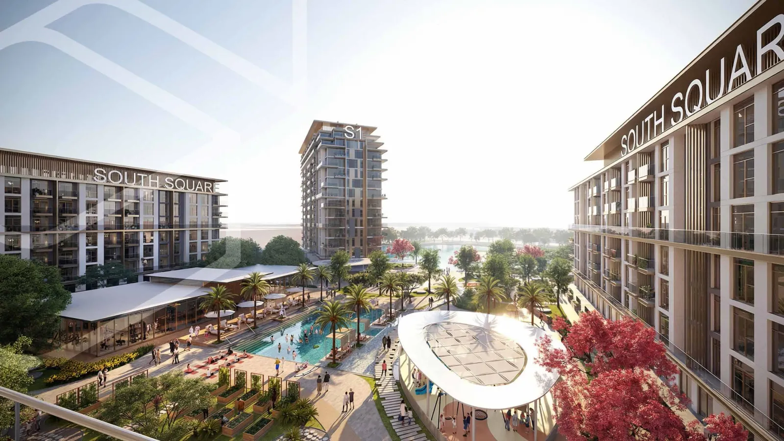 South Square Tower S1, Dubai South · render 1