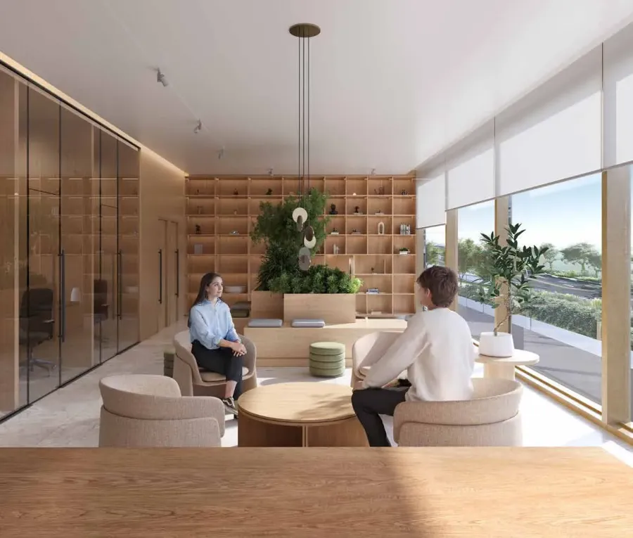 Co-working Spaces at South Square Tower S1.