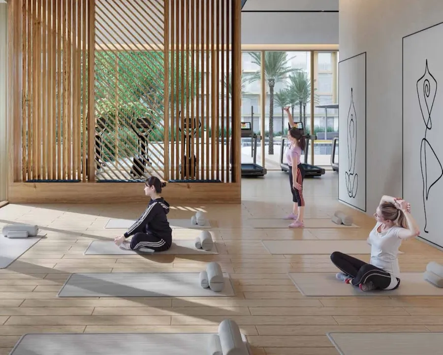 Yoga Zones at South Square Tower S1.
