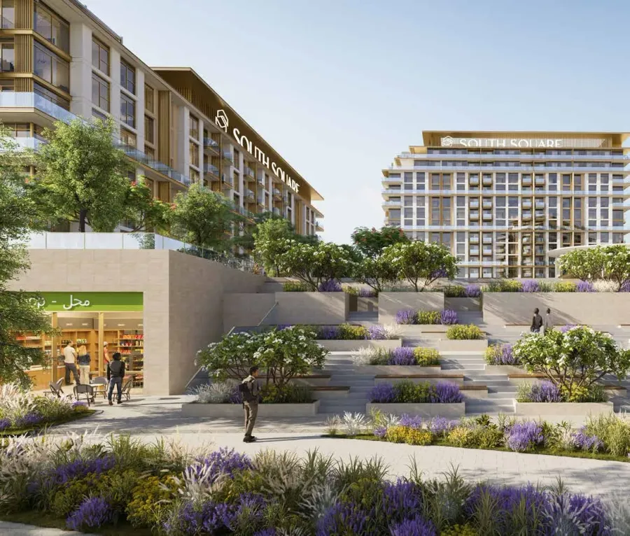 Retail & Dining at South Square Tower S1.