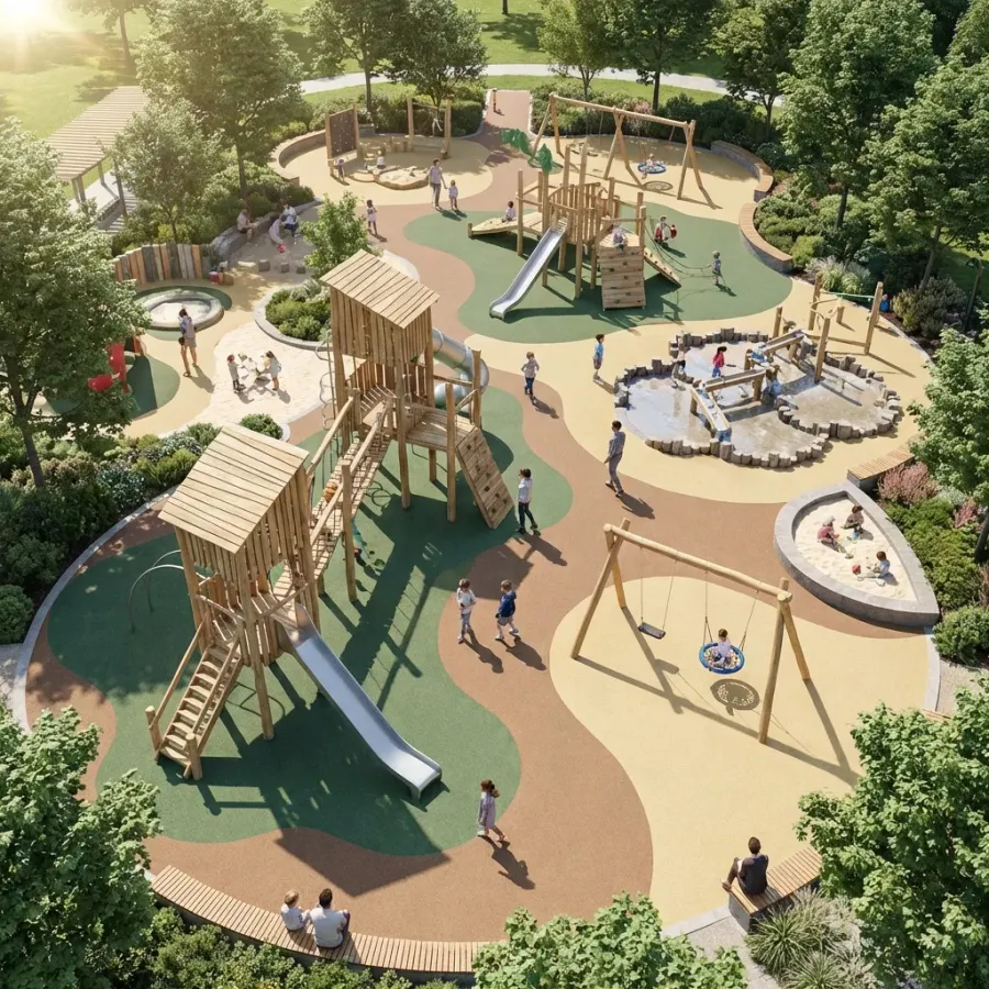 Kids Playground at Sea Cliff by Imtiaz.