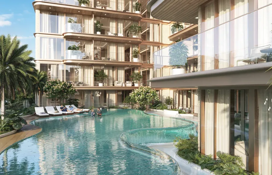Leisure Pool at 113 Residences by Iman.