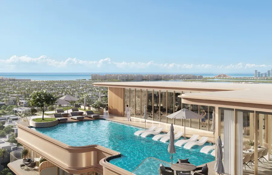 Skyview Pool Deck at 113 Residences by Iman.