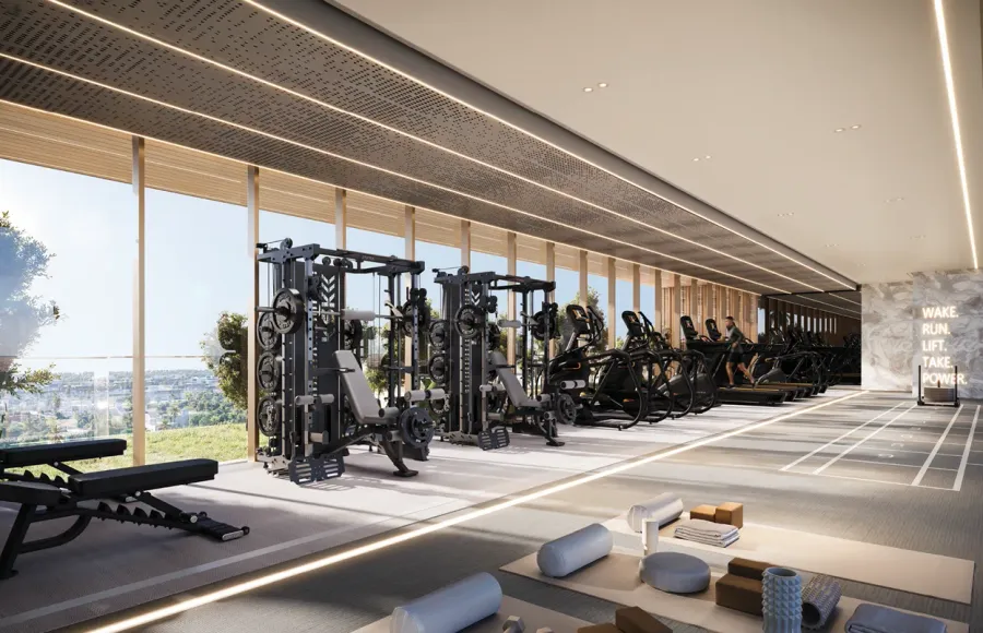Fitness Centre at 113 Residences by Iman.