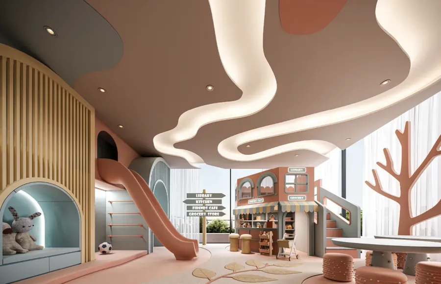 Indoor Kids Play Area at 113 Residences by Iman.