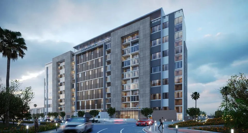 Perla 1 at the Bay, Yas Island, Abu Dhabi · render 1