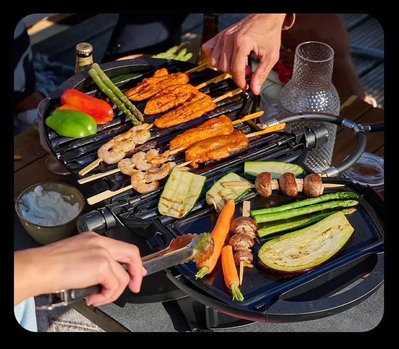 Bbq Area at Perla 1 at the Bay.