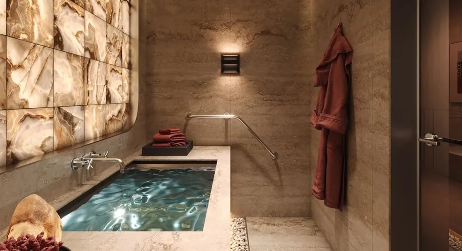 Cold Plunge Room at MAG 777.