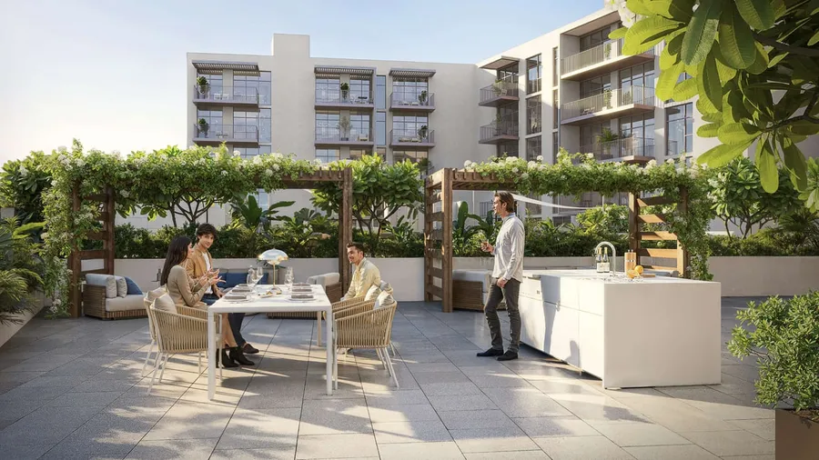 Bbq Area & Outdoor Lounge at IR1DIAN Park 2.