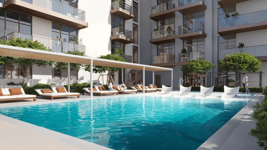 Pool at S1LV1ANA Park.
