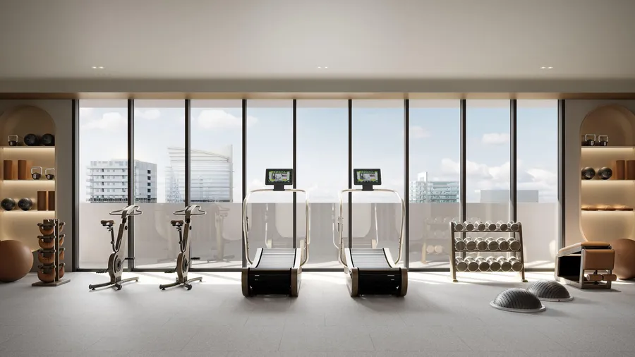 Gym at VERDAN1A 3.