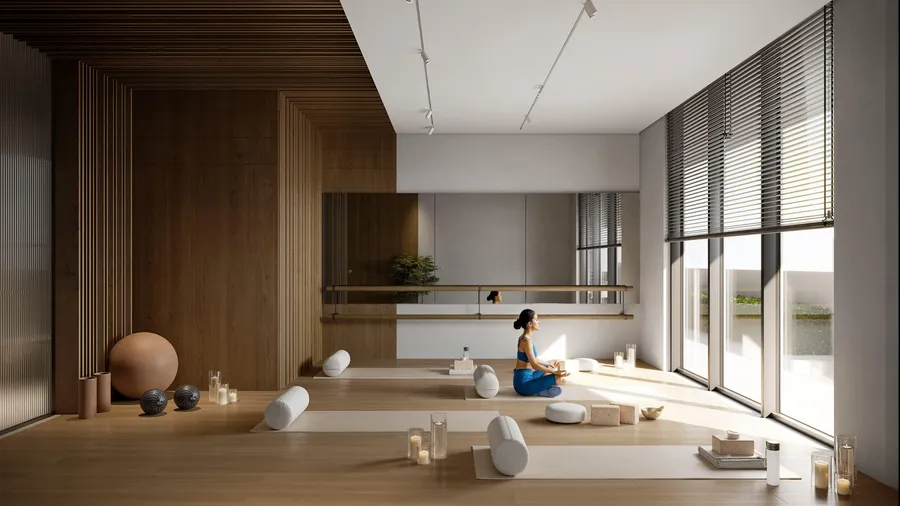 Yoga & Dance Room at VERDAN1A 3.