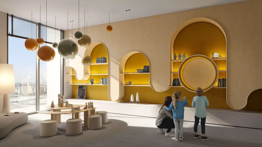 Kids Play Room at ELAR1S Rise.