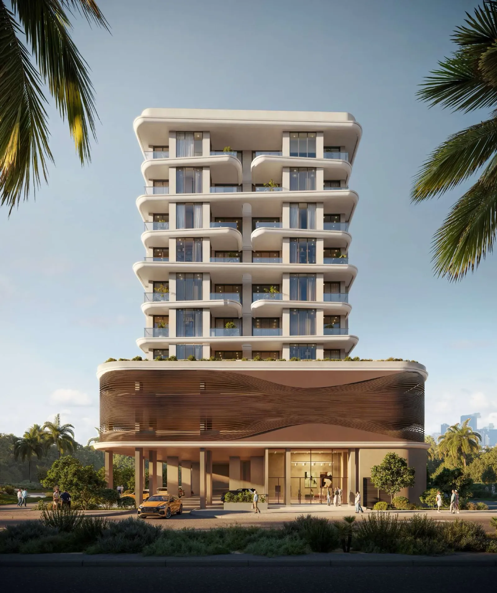 FLU1D ONE, Dubai Islands · render 3