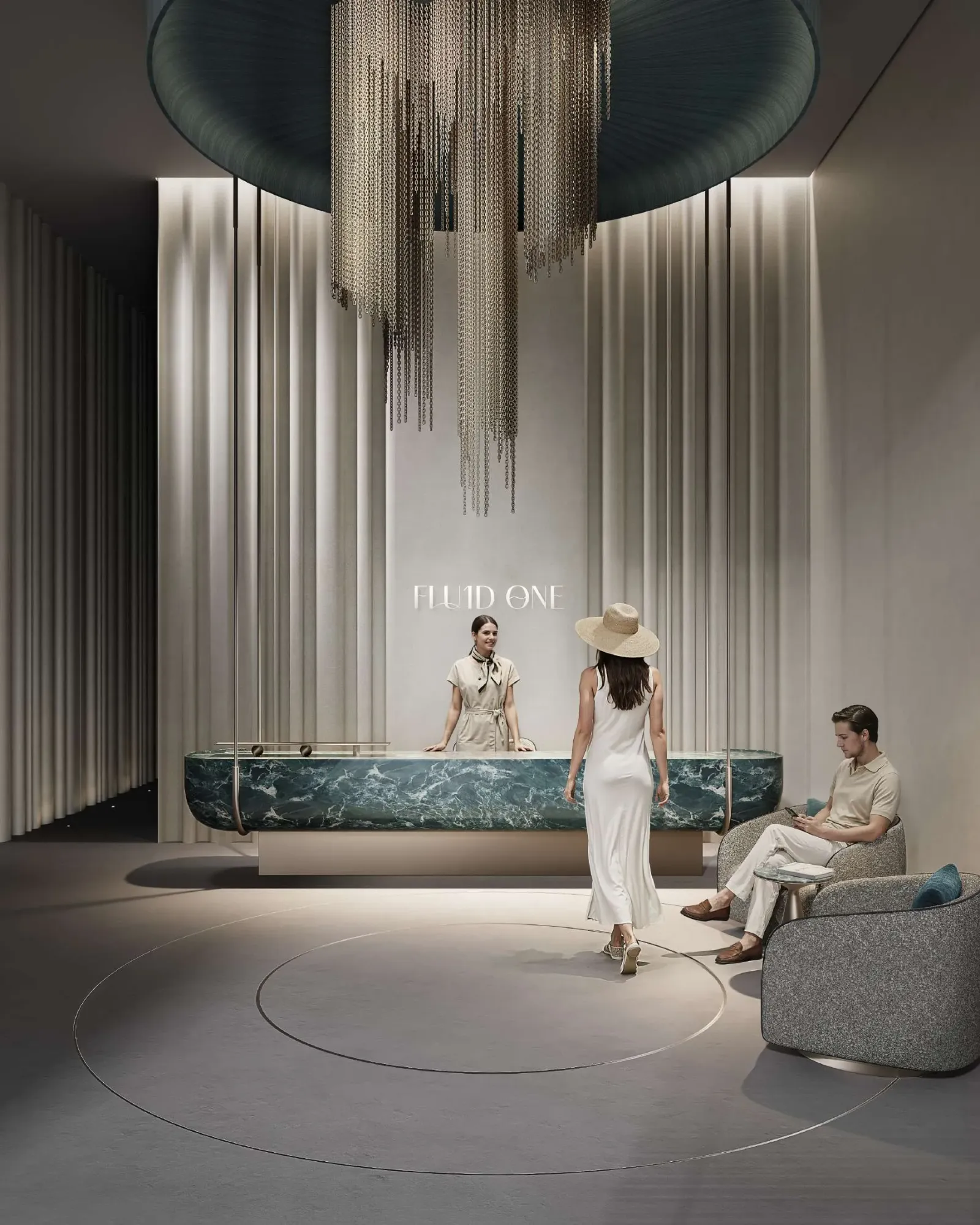 FLU1D ONE, Dubai Islands · render 4