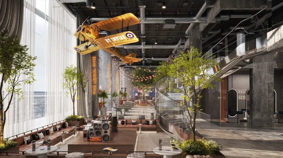 Social Lounges at Raw District Phase 2.