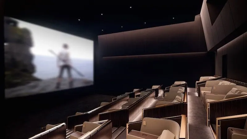 Party Hall Cinema at Keturah Ritz Carlton.