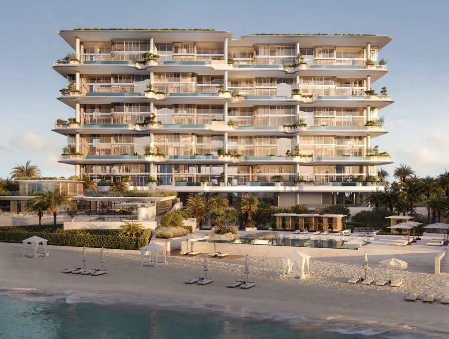 Private Beach at Orla Infinity Dorchester Collection.