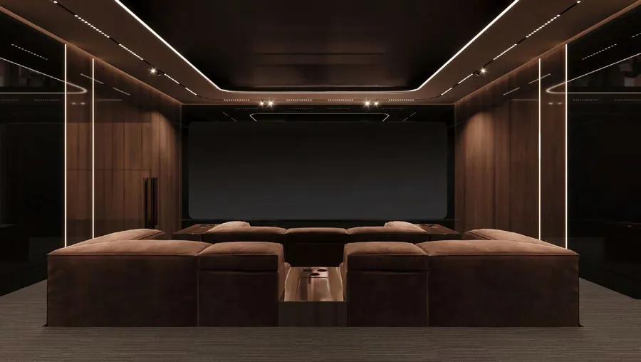 Private Cinema at Orla Infinity Dorchester Collection.