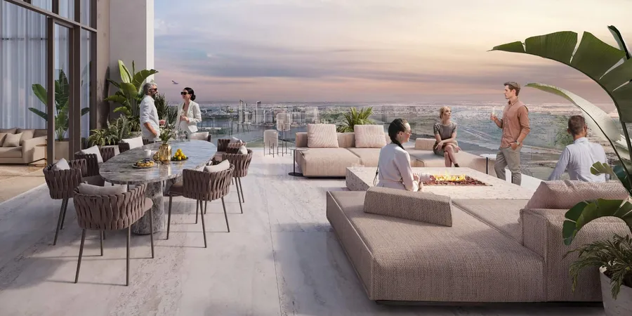 Sky Lounge at Rixos Residences.