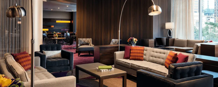 Residence Lounge at Baccarat Residences.