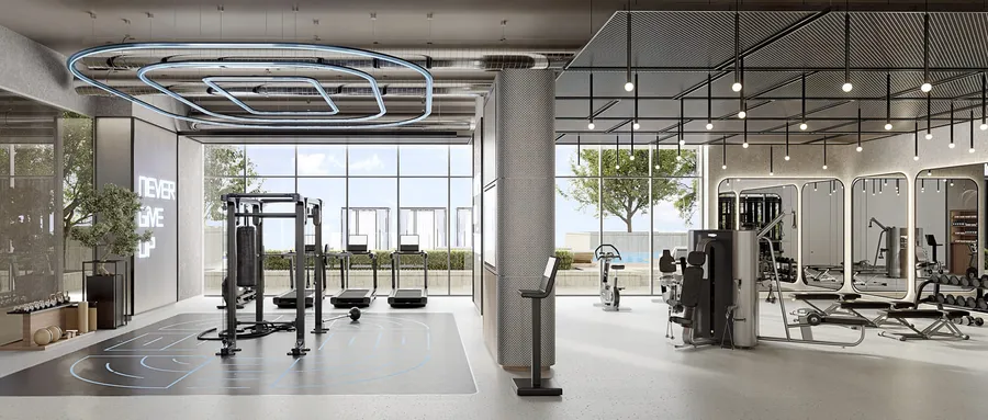 Fitness Studio at The Crestmark.