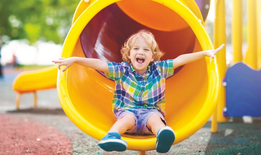 Outdoor Kids Play Area at The Crestmark.