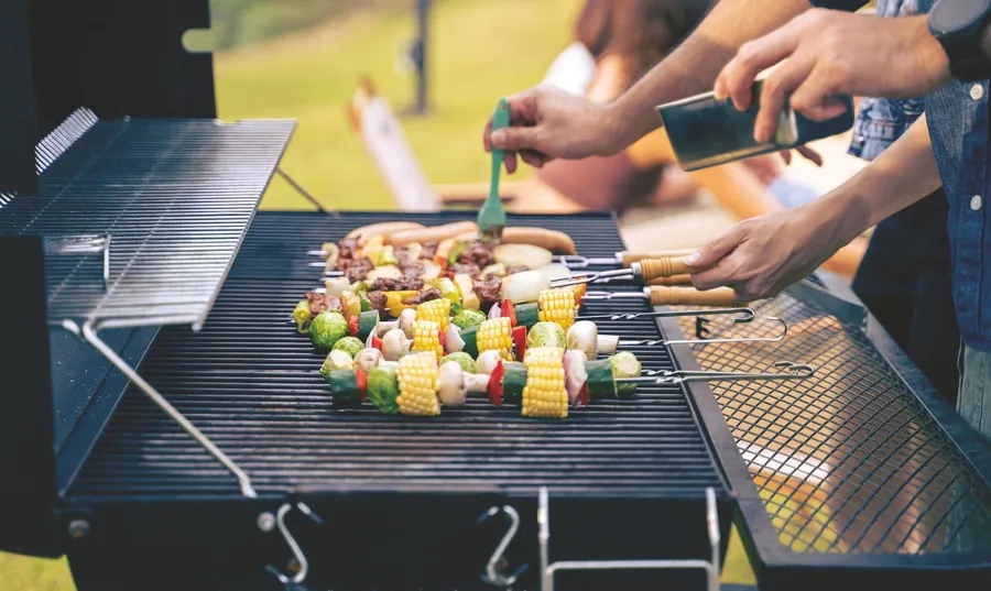 Barbeque Area at The Crestmark.