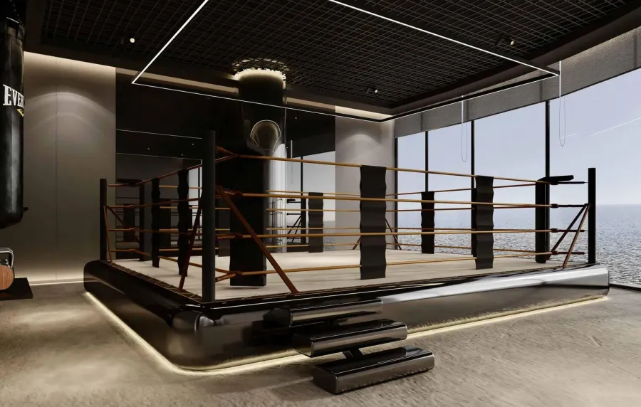 Boxing Ring at Pearl House IV.