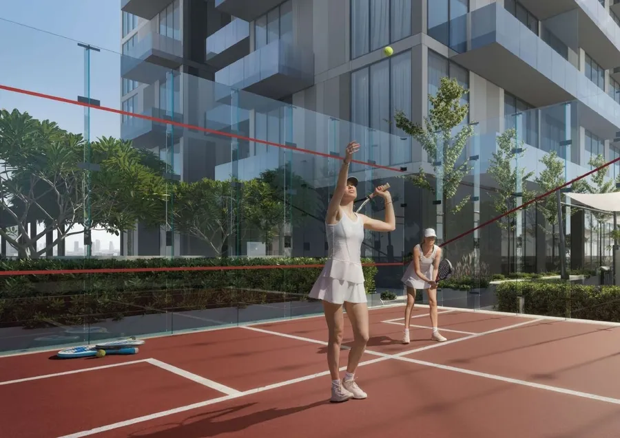 Outdoor Squash Court at Ozone 1.