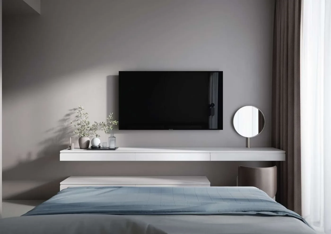 Interior render at Ozone 1.