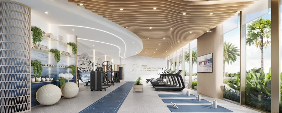 Indoor Gym at Beach Walk 4.