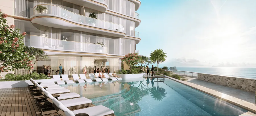 Swimming Pool at Beach Walk 4.