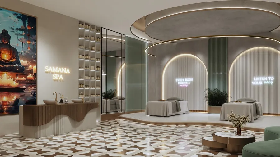 Spa at Rome by Samana Developers.