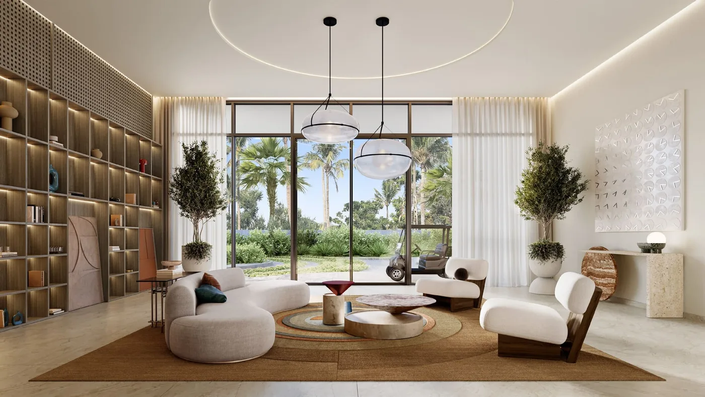 Interior render at Parkside Hills .