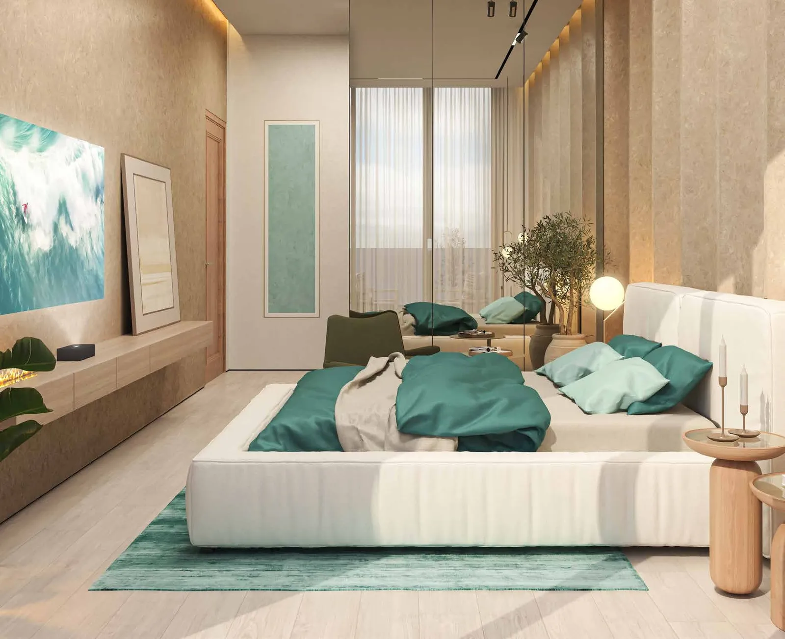 Evergreens, Damac Hills 2 · render 4
