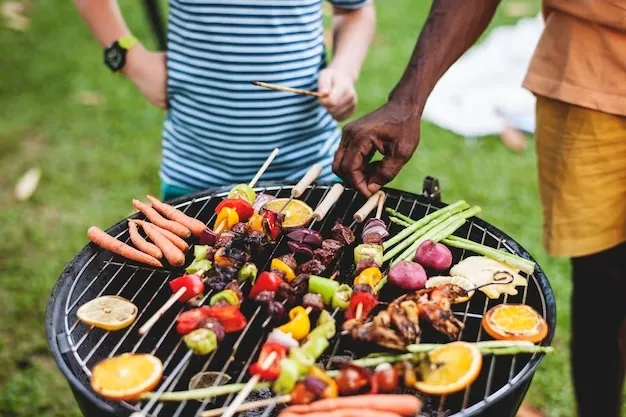 Bbq at Evergreens.