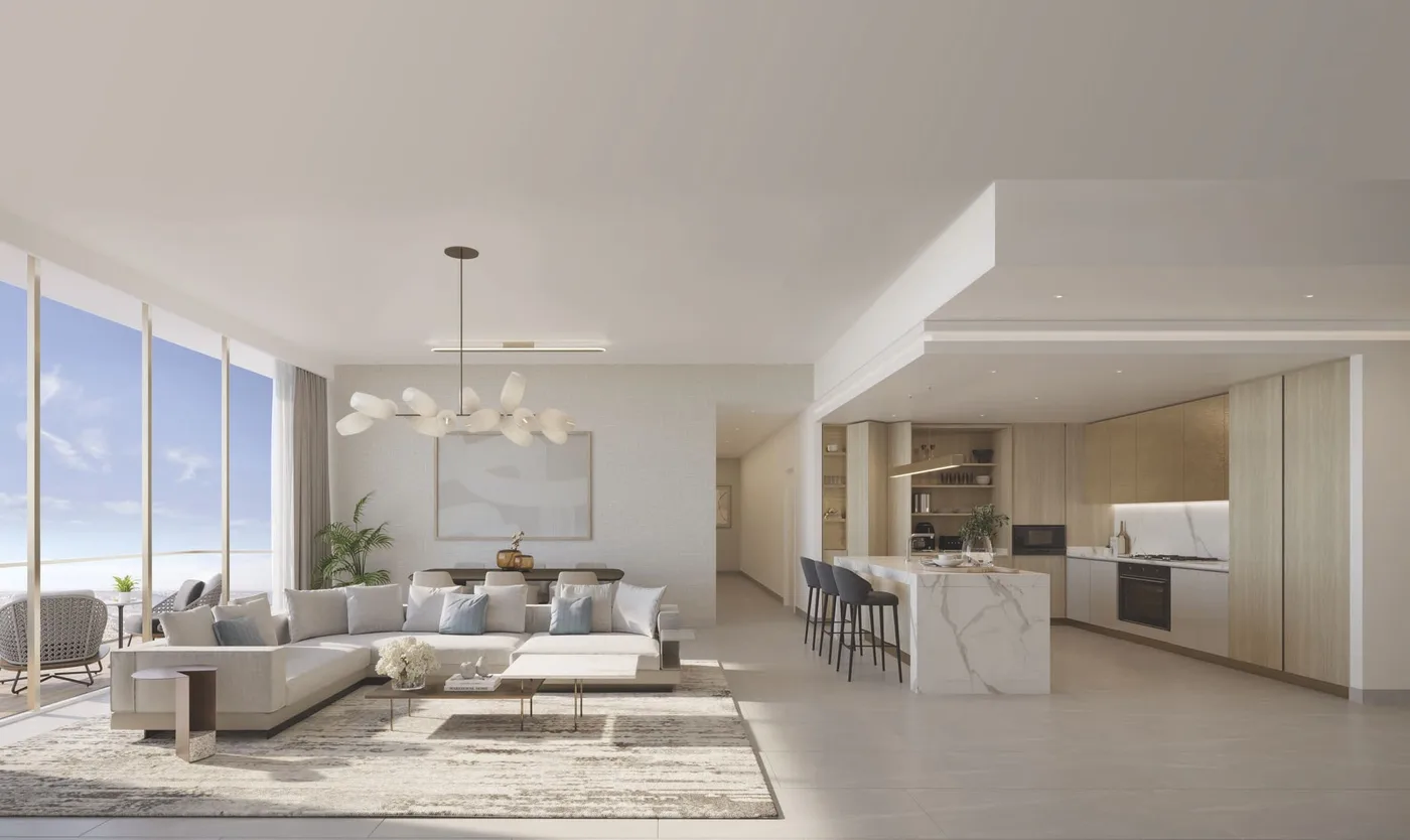 Interior render at Upper House.