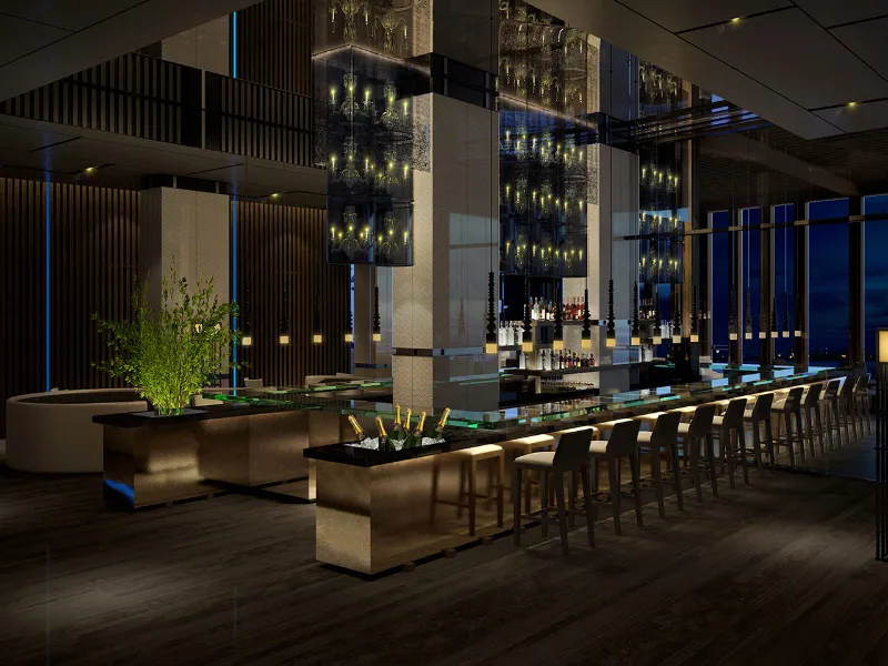 Restaurants And Cafés at Bluewaters Bay.