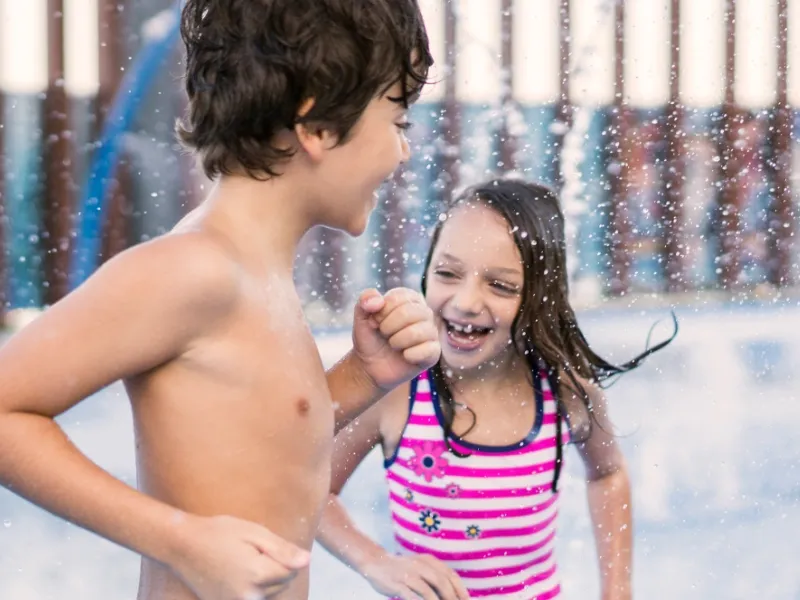Kids Play Area at Bluewaters Bay.
