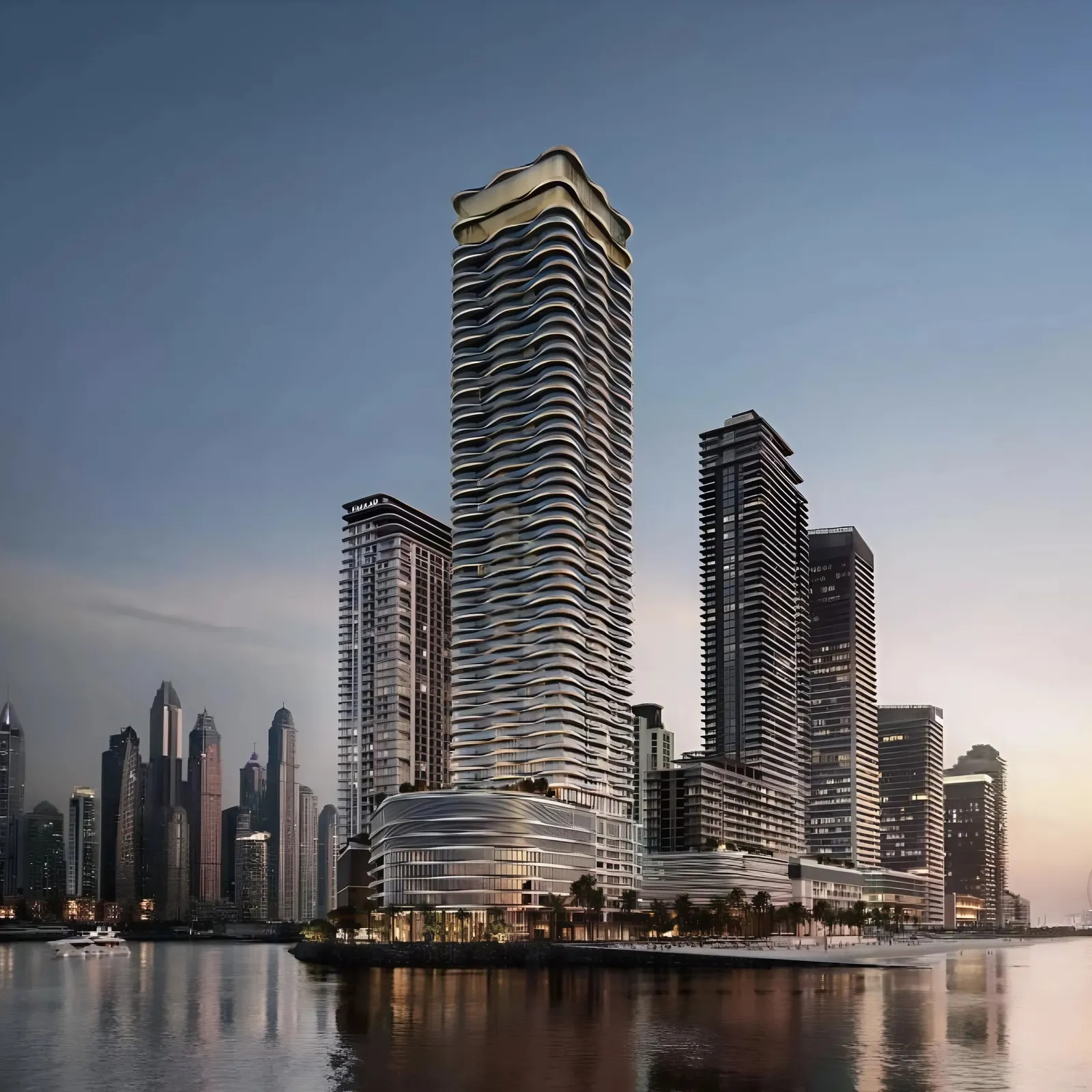 The Bristol, Emaar Beachfront · render 1