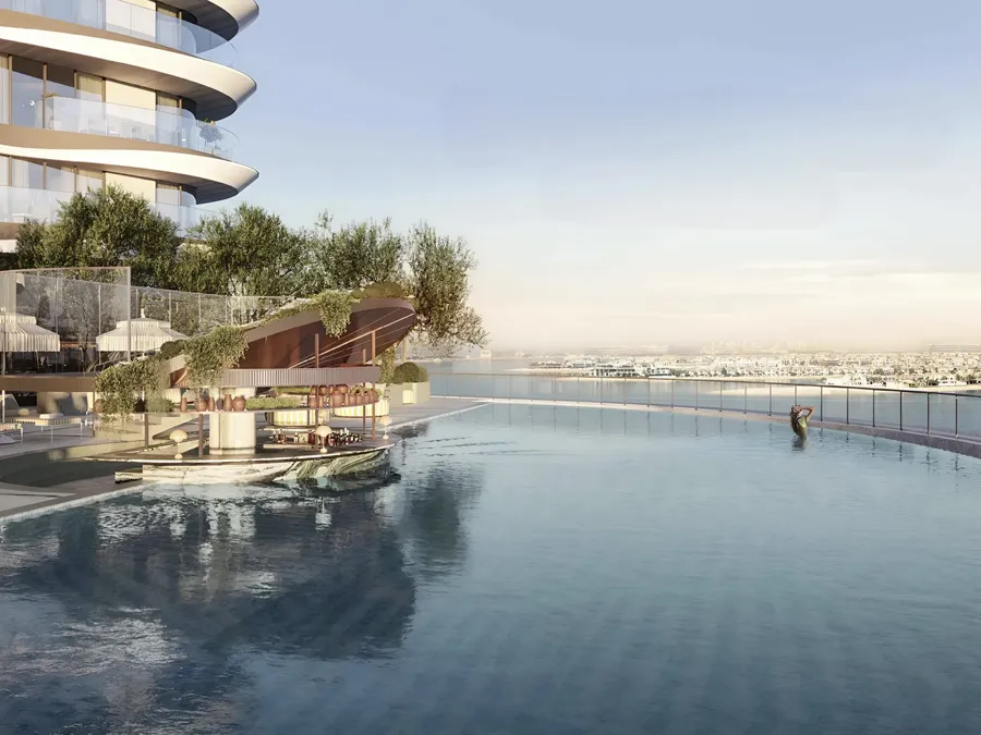 Infinity Pools & Deck at The Bristol.