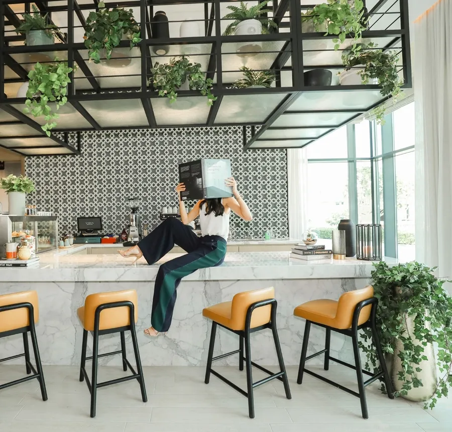 Community Room at Vida Residences Club Point.