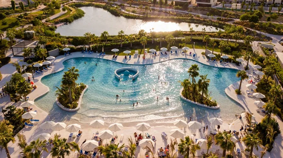 Malibu Bay Wave Pool at Damac Hills - Golf Gate 2.