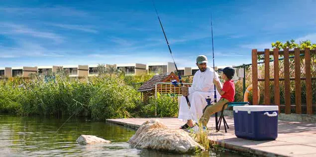 Fishing Lake at Damac Hills - Golf Gate 2.