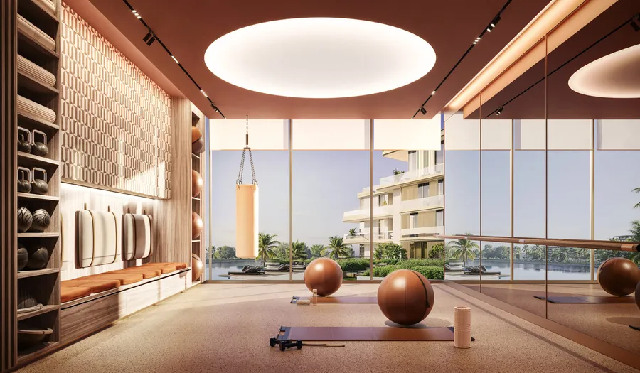Yoga Space at Bay Grove Residences Phase 4.